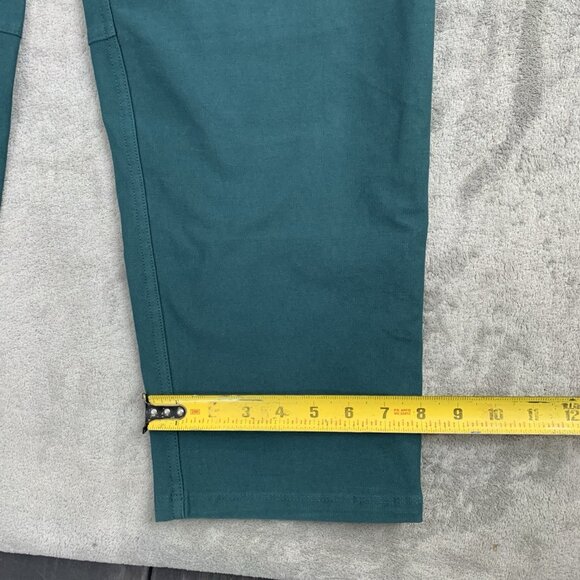 Lululemon ABC Relaxed-Fit Cropped Pant Mens 33x26” Utilitech Green Jasper Preppy - Picture 5 of 14